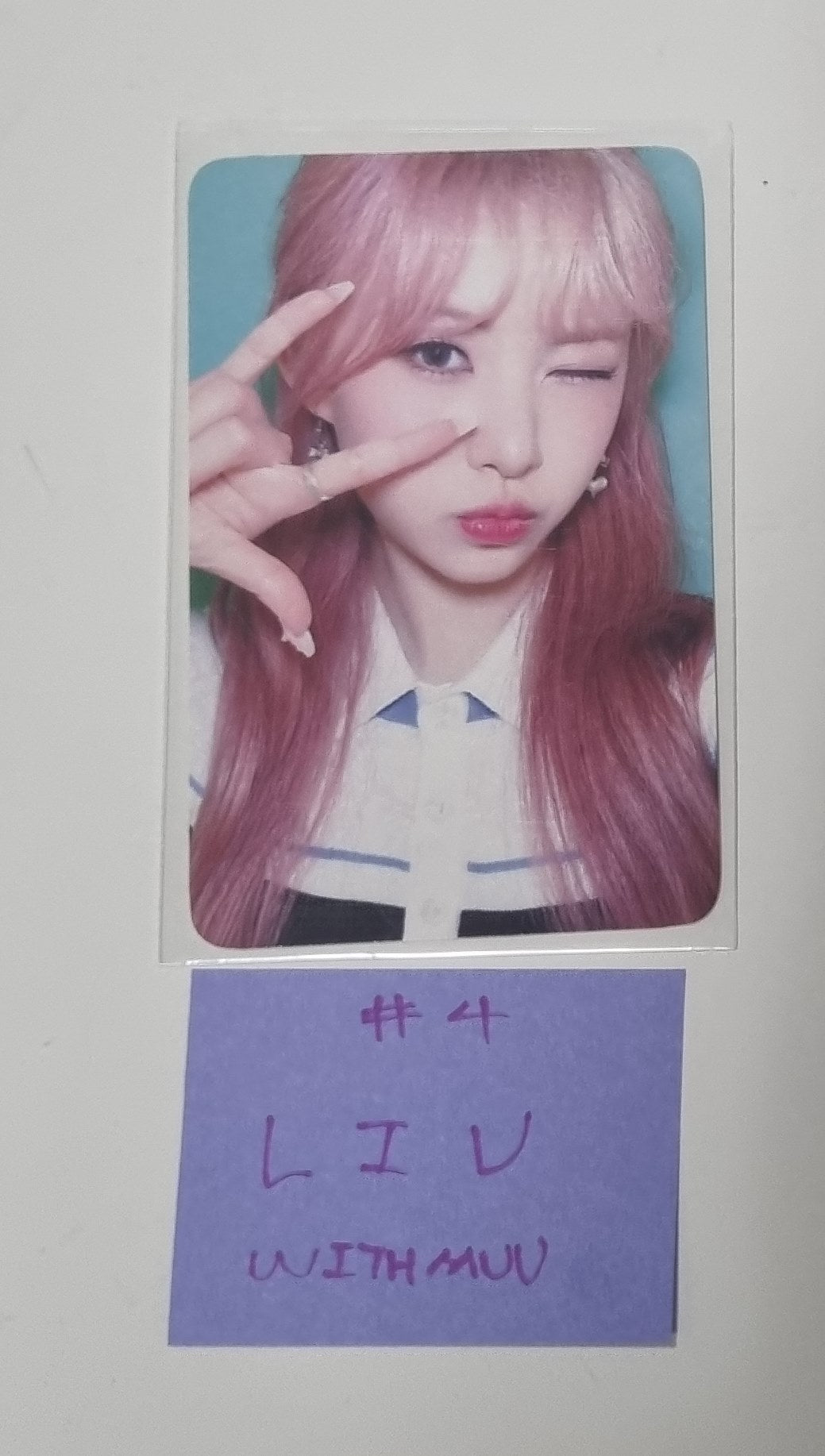 RESCENE "Re:Scene" - Withmuu Fansign Event Photocard Round 4 [24.5.30] - HALLYUSUPERSTORE