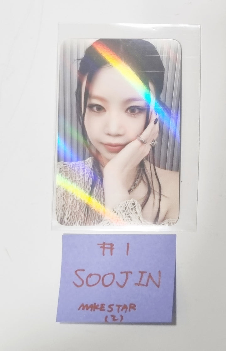 Soojin "RIZZ" - Makestar Pre-Order Benefit Hologram Photocard, 2 Cut Photo [Poca Album Ver.] [24.5.30] - HALLYUSUPERSTORE