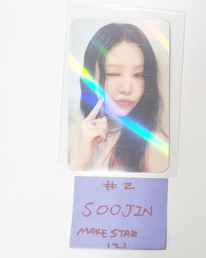 Soojin "RIZZ" - Makestar Pre-Order Benefit Hologram Photocard, 2 Cut Photo [Poca Album Ver.] [24.5.30] - HALLYUSUPERSTORE