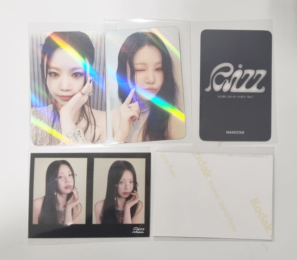 Soojin "RIZZ" - Makestar Pre-Order Benefit Hologram Photocard, 2 Cut Photo [Poca Album Ver.] [24.5.30] - HALLYUSUPERSTORE