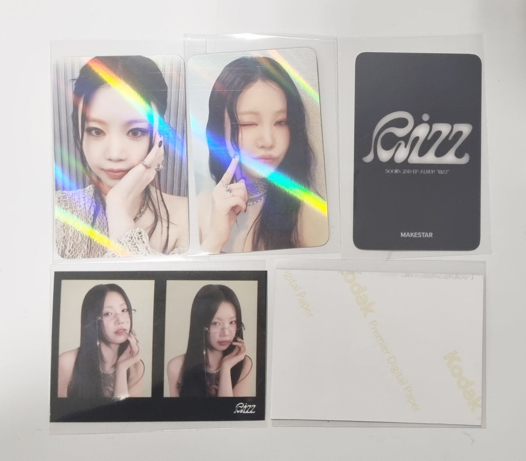 Soojin "RIZZ" - Makestar Pre-Order Benefit Hologram Photocard, 2 Cut Photo [Poca Album Ver.] [24.5.30] - HALLYUSUPERSTORE