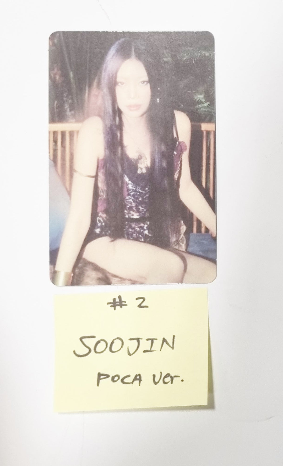 Soojin "RIZZ" - Official Photocard, QR Card  [Poca Album Ver.] [24.5.30] - HALLYUSUPERSTORE