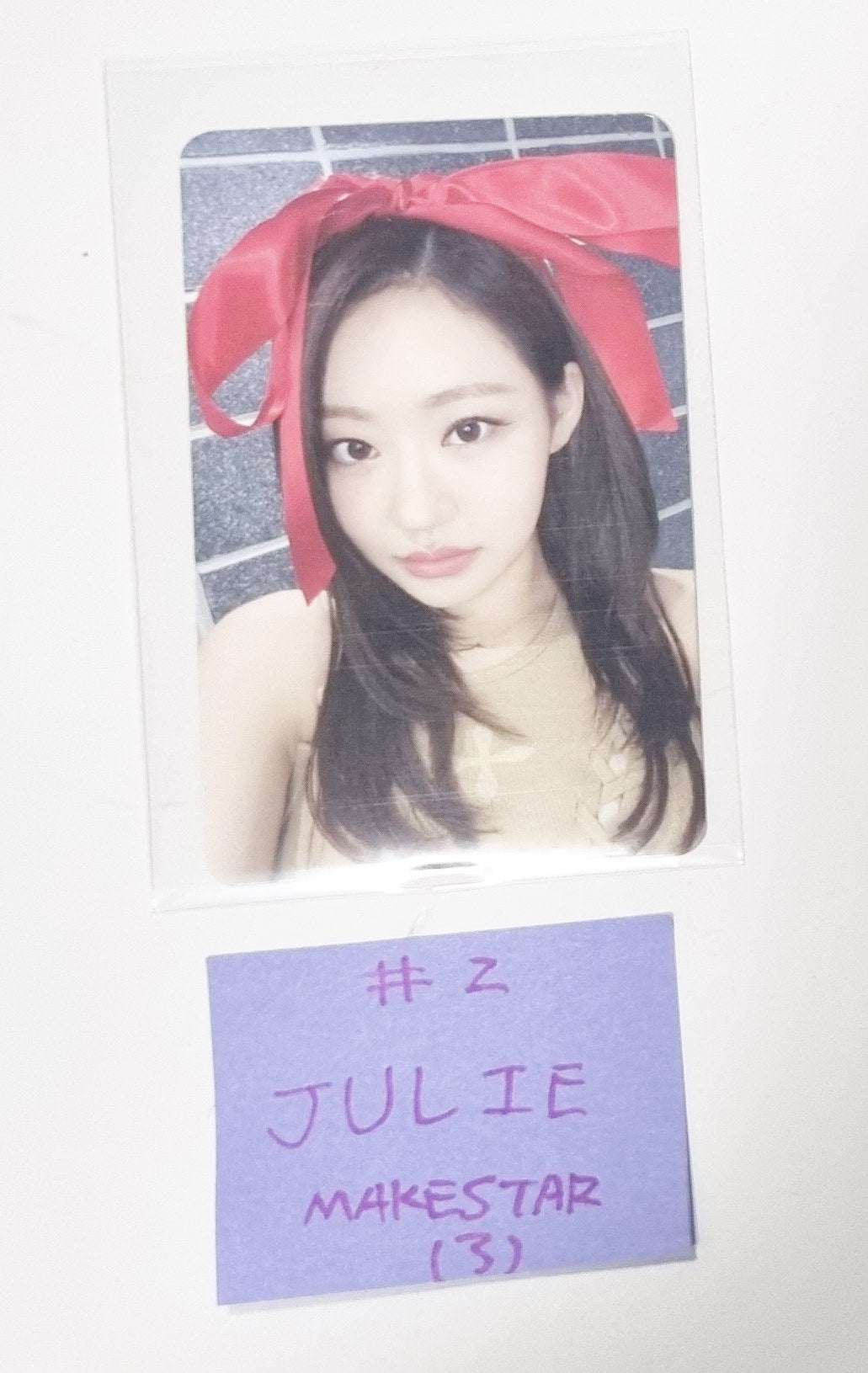 KISS OF LIFE "Midas Touch" - Makestar Fansign Event Photocard [24.5.30] - HALLYUSUPERSTORE
