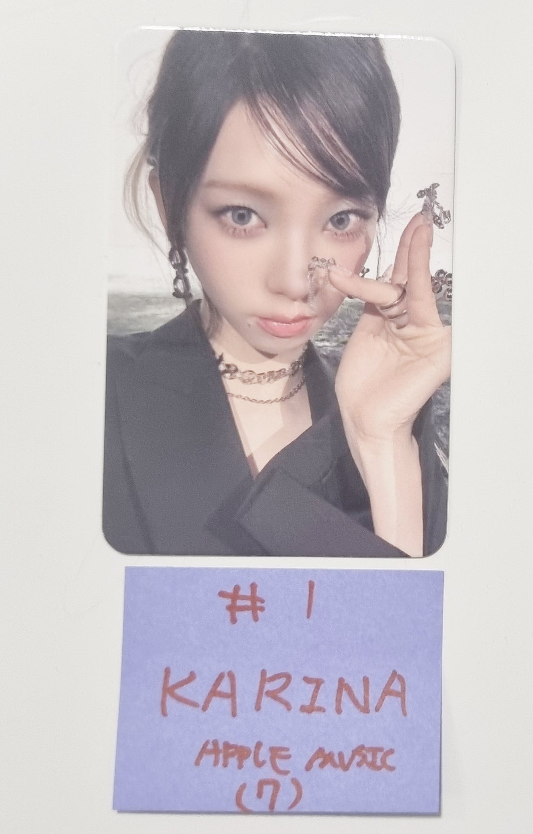 Aespa "Armageddon : The Mystery Circle" - Apple Music Pre-Order Benefit Photocard [24.5.30] - HALLYUSUPERSTORE