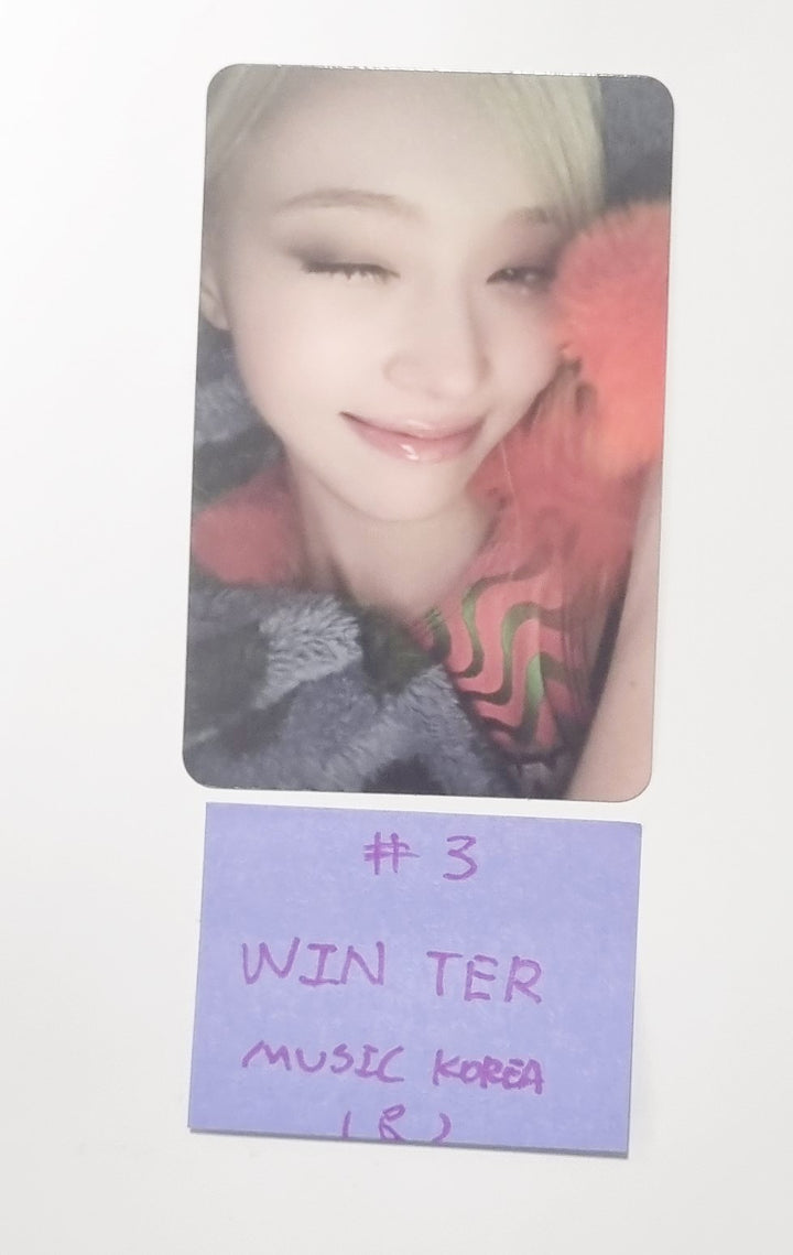 Aespa "Armageddon : The Mystery Circle" - Music Korea Pre-Order Benefit Photocard [24.5.30] - HALLYUSUPERSTORE