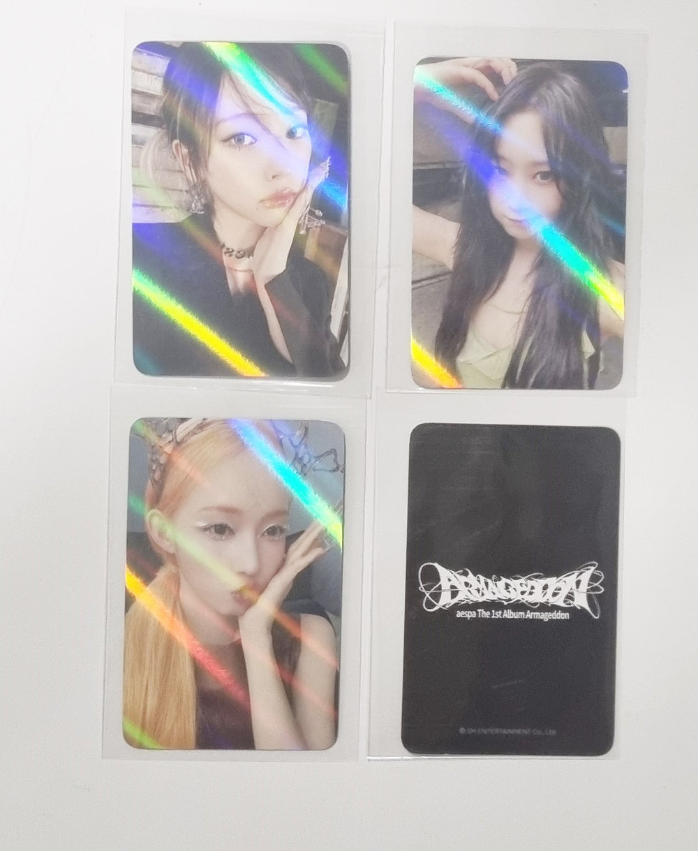 Aespa "Armageddon : The Mystery Circle" - Makestar Pre-Order Benefit Hologram Photocard [24.5.30] - HALLYUSUPERSTORE