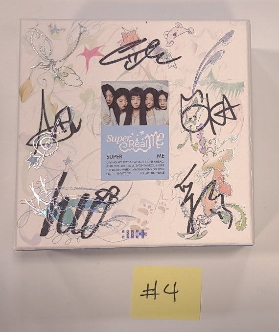 ILLIT "SUPER REAL ME" - MWave Event Signed Album [24.5.31] - HALLYUSUPERSTORE