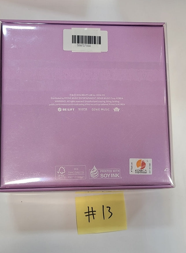 ILLIT "SUPER REAL ME" - MWave Event Signed Album [24.5.31] - HALLYUSUPERSTORE