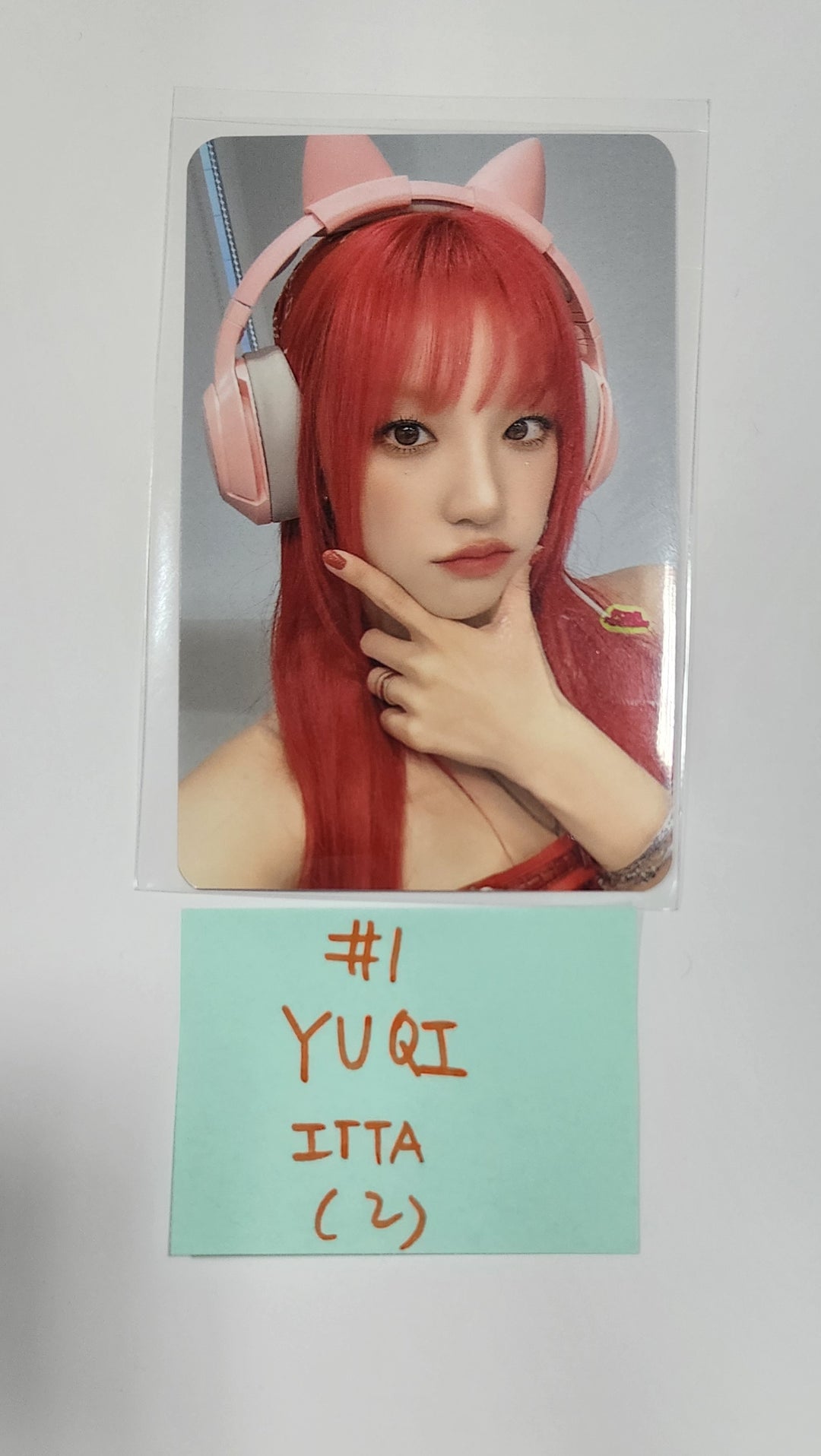 YUQI "YUQ1" - ITTA Fansign Event Photocard Round 2 [24.5.31] - HALLYUSUPERSTORE