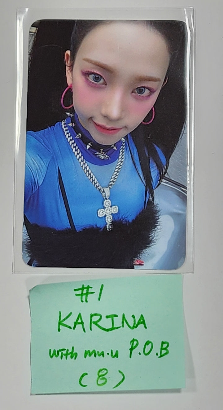 Aespa "Armageddon : The Mystery Circle" - Withmuu Pre-Order Benefit Photocard (My Power Ver.)[24.5.31] - HALLYUSUPERSTORE