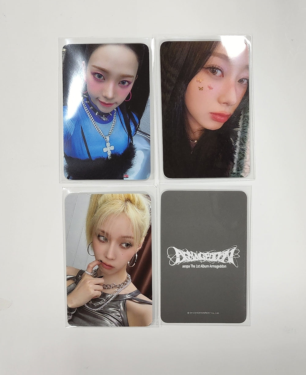 Aespa "Armageddon : The Mystery Circle" - Withmuu Pre-Order Benefit Photocard (My Power Ver.)[24.5.31] - HALLYUSUPERSTORE