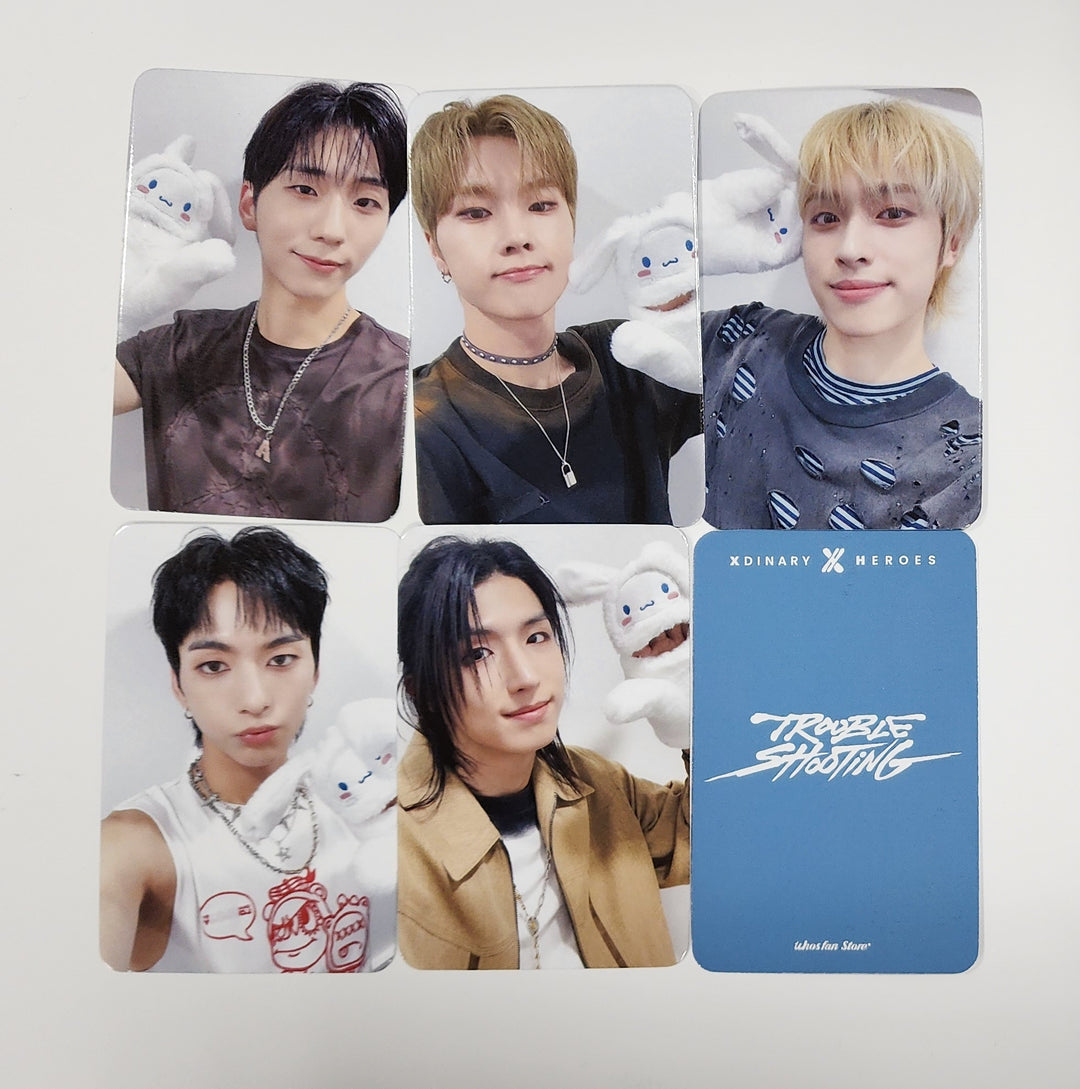 Xdinary Heroes "TroubleShooting" - WhosFan Store Lucky Draw Event Photocard [Restocked 6/4] - HALLYUSUPERSTORE