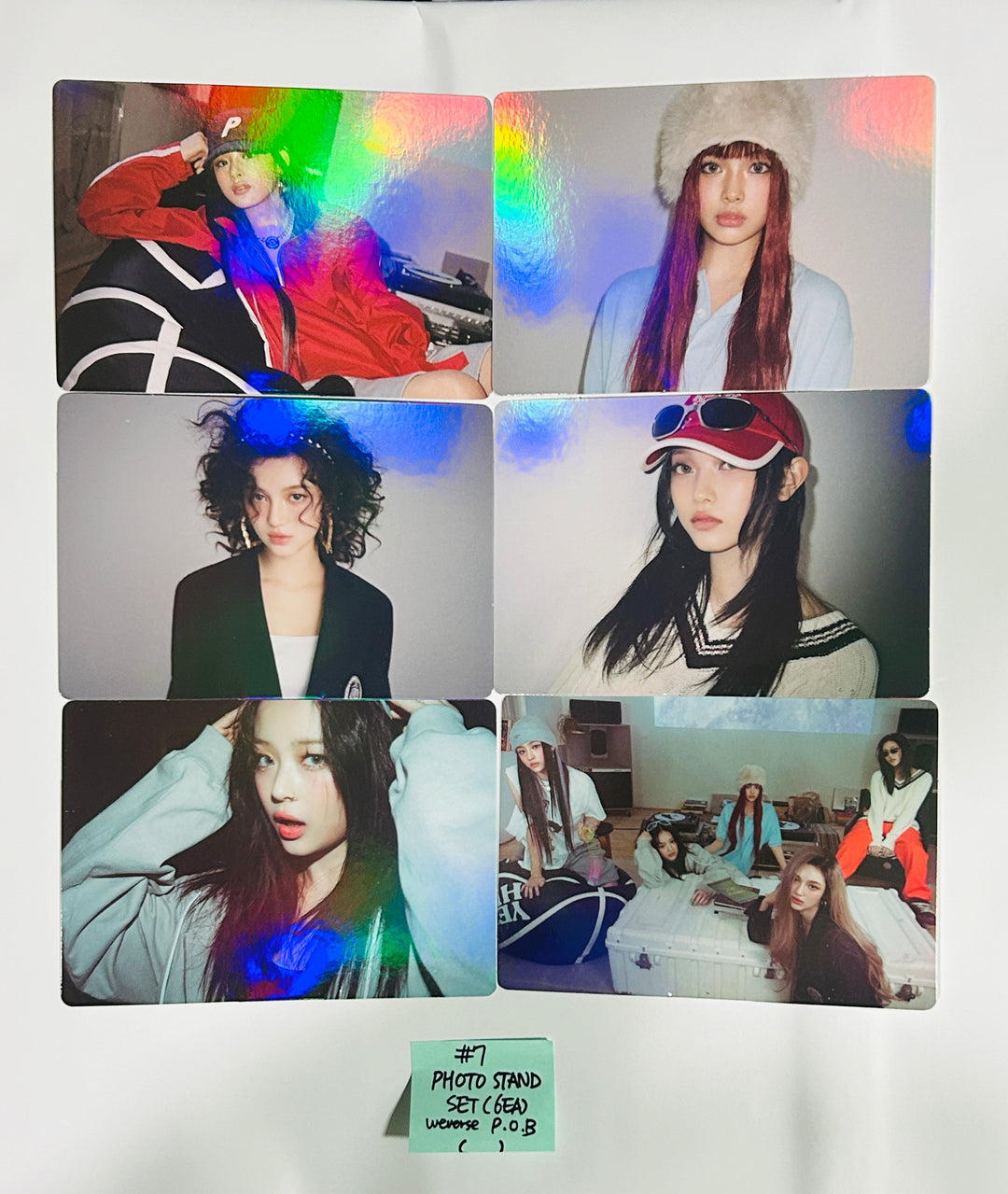 New Jeans "How Sweet" - Weverse Pre-Order Benefit Photocard, Photo Stand Set [24.5.31] - HALLYUSUPERSTORE