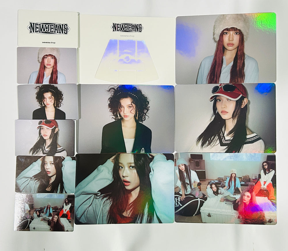 New Jeans "How Sweet" - Weverse Pre-Order Benefit Photocard, Photo Stand Set [24.5.31] - HALLYUSUPERSTORE