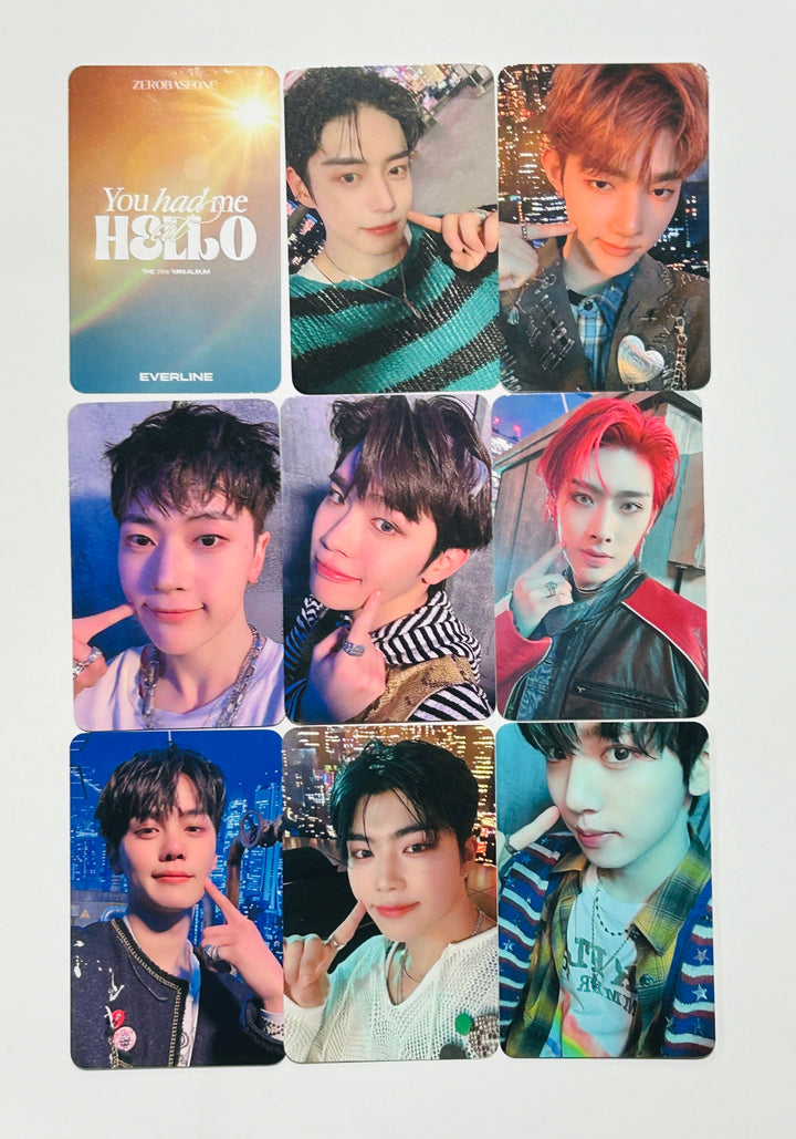 ZEROBASEONE(ZB1) "You had me at HELLO" - Everline Pre-Order Benefit Photocard (Digipack Ver.) [24.5.31] - HALLYUSUPERSTORE
