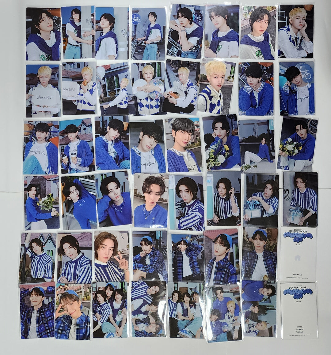 Boynextdoor - [2024 FANMEETING "ONE DOOR FUL DAY"] Trading Random Photocard (1) [24.06.03] - HALLYUSUPERSTORE