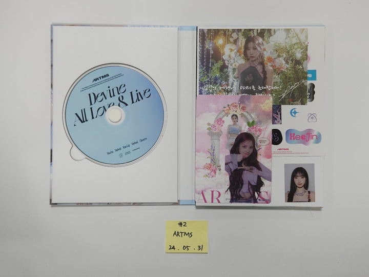 ARTMS, Yves - Hand Autographed(Signed) Promo Album [24.5.31] - HALLYUSUPERSTORE