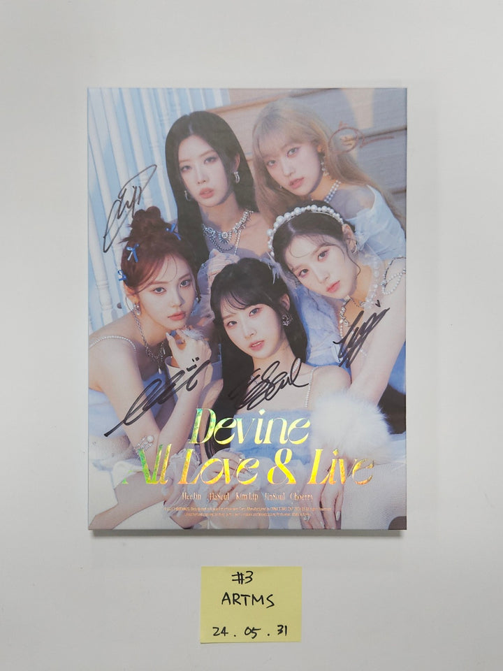 ARTMS, Yves - Hand Autographed(Signed) Promo Album [24.5.31] - HALLYUSUPERSTORE