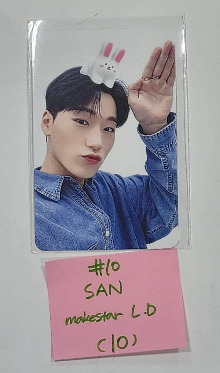 Ateez "GOLDEN HOUR : Part.1" - MakeStar Lucky Draw Event Photocard (Poca Album Ver.) [24.06.03] - HALLYUSUPERSTORE