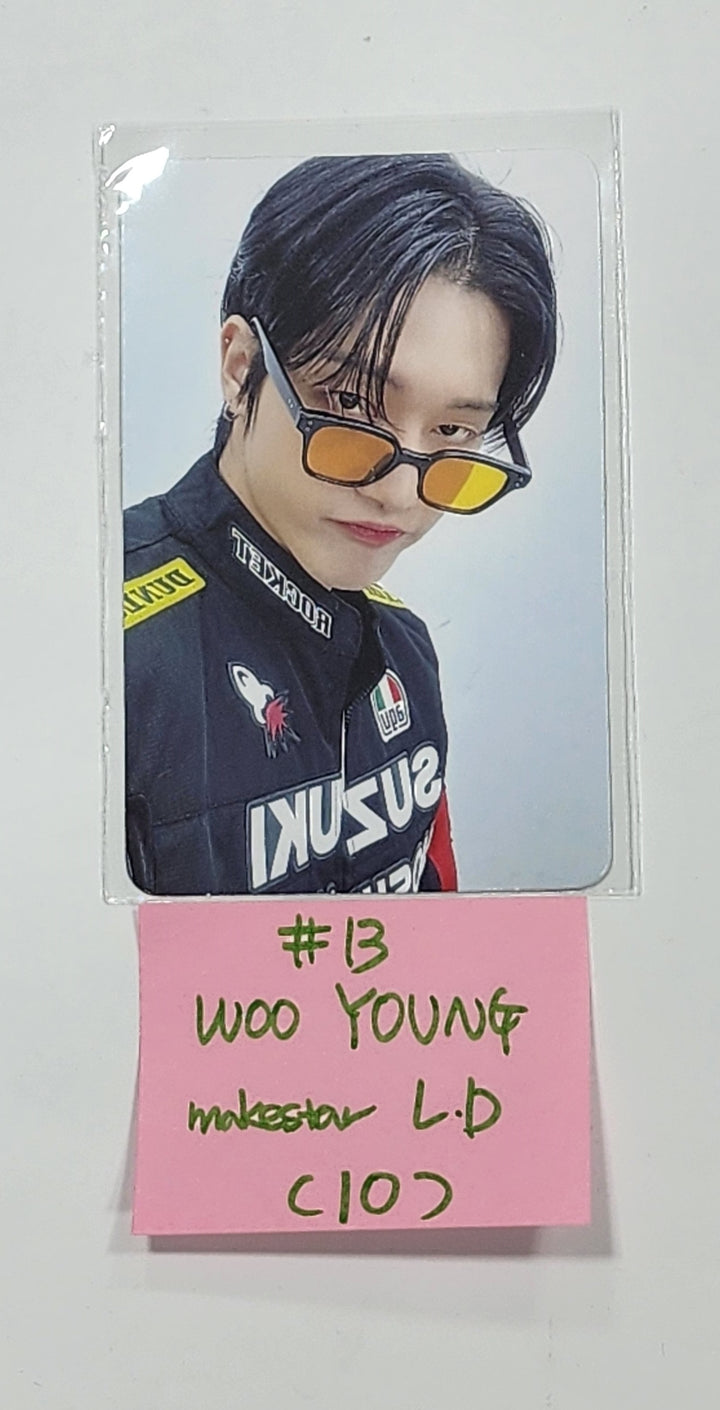 Ateez "GOLDEN HOUR : Part.1" - MakeStar Lucky Draw Event Photocard (Poca Album Ver.) [24.06.03] - HALLYUSUPERSTORE