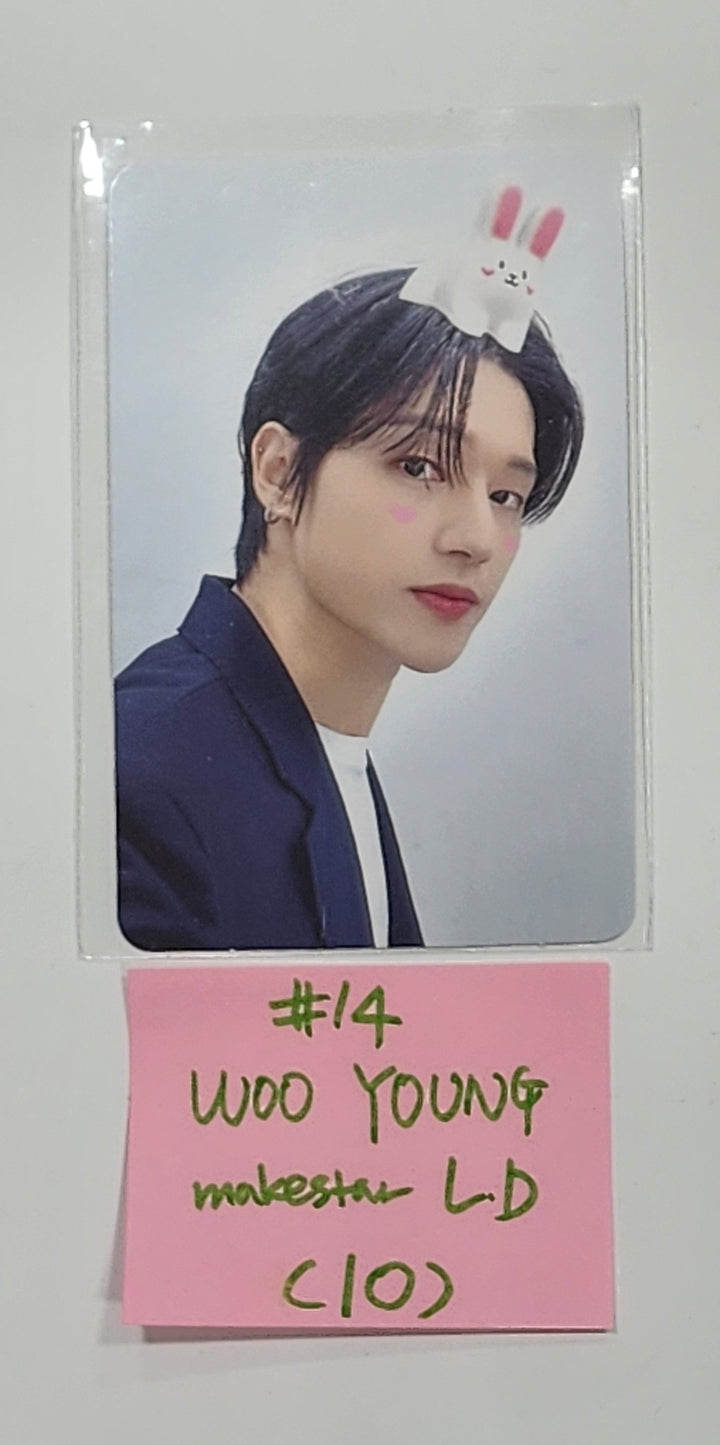 Ateez "GOLDEN HOUR : Part.1" - MakeStar Lucky Draw Event Photocard (Poca Album Ver.) [24.06.03] - HALLYUSUPERSTORE