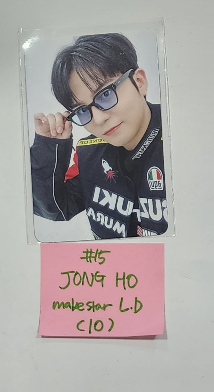 Ateez "GOLDEN HOUR : Part.1" - MakeStar Lucky Draw Event Photocard (Poca Album Ver.) [24.06.03] - HALLYUSUPERSTORE