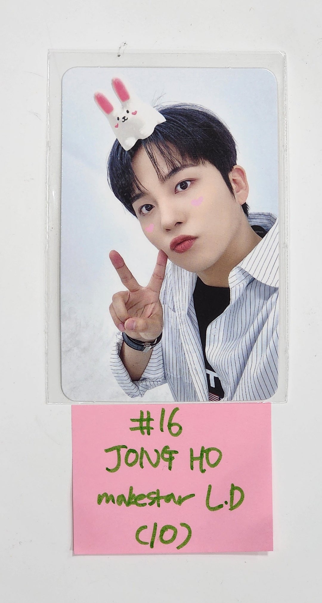 Ateez "GOLDEN HOUR : Part.1" - MakeStar Lucky Draw Event Photocard (Poca Album Ver.) [24.06.03] - HALLYUSUPERSTORE