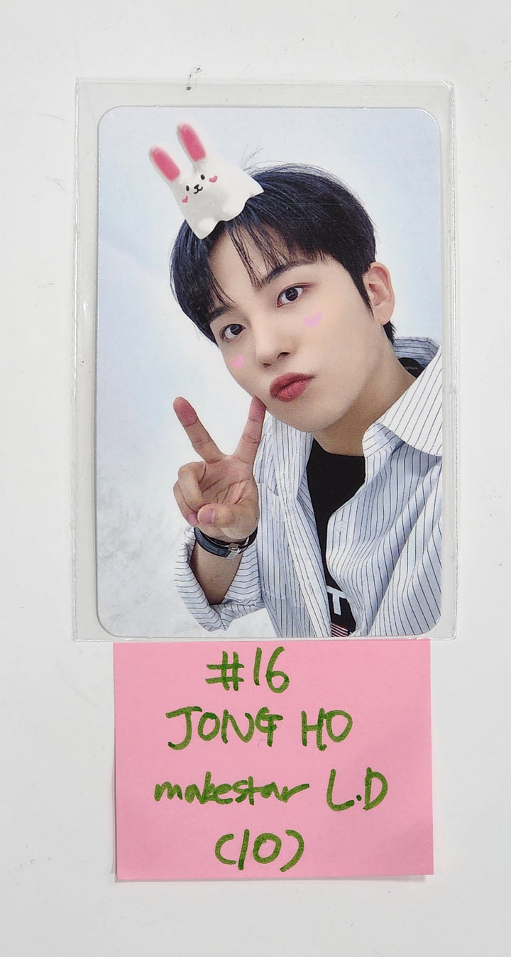 Ateez "GOLDEN HOUR : Part.1" - MakeStar Lucky Draw Event Photocard (Poca Album Ver.) [24.06.03] - HALLYUSUPERSTORE