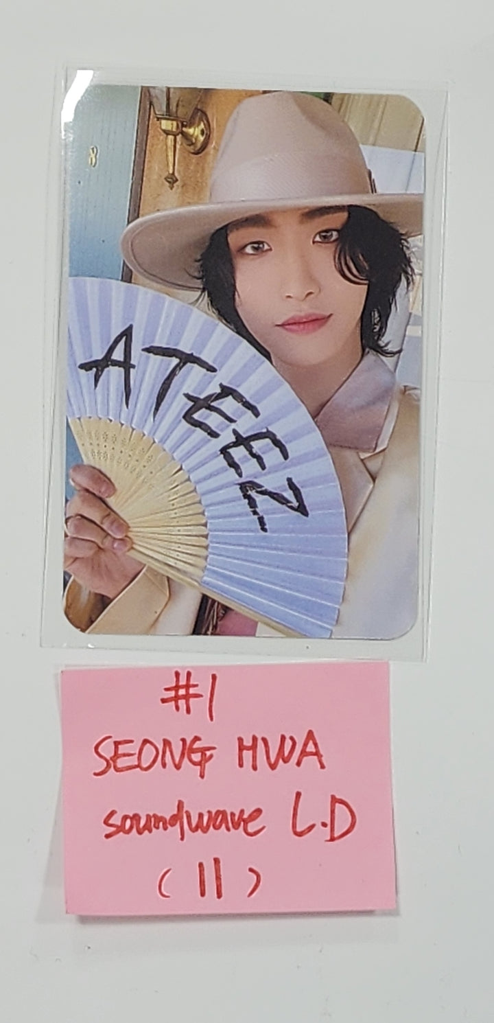 Ateez - [GOLDEN HOUR : Part.1] Pop-Up Exhibition &amp; Store Lucky Draw Event Photocard, Postcard Set [24.06.03] - HALLYUSUPERSTORE