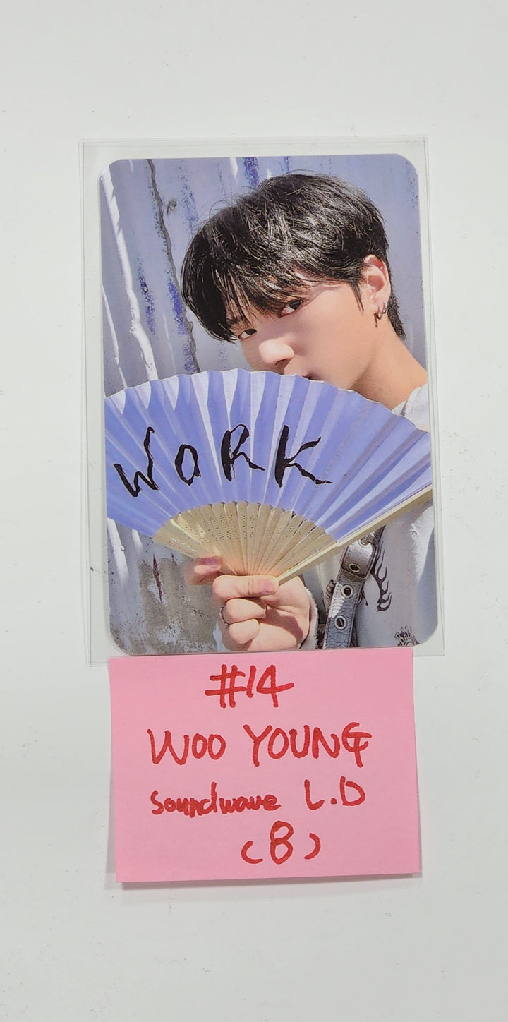 Ateez - [GOLDEN HOUR : Part.1] Pop-Up Exhibition &amp; Store Lucky Draw Event Photocard, Postcard Set [24.06.03] - HALLYUSUPERSTORE