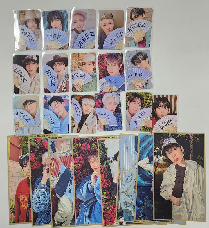 Ateez - [GOLDEN HOUR : Part.1] Pop-Up Exhibition &amp; Store Lucky Draw Event Photocard, Postcard Set [24.06.03] - HALLYUSUPERSTORE