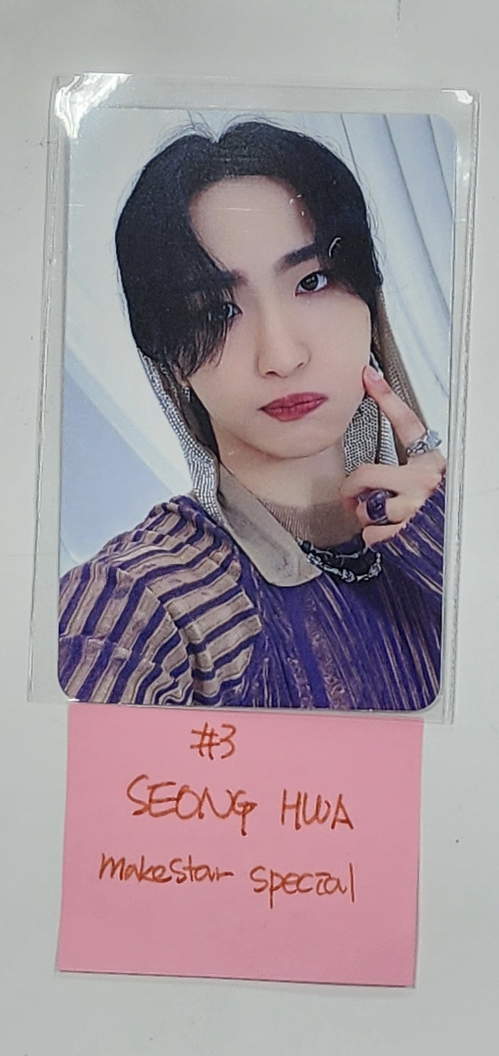 Ateez "GOLDEN HOUR : Part.1" - MakeStar Lucky Draw Event Special Photocard (Poca Album Ver.) [24.06.03] - HALLYUSUPERSTORE