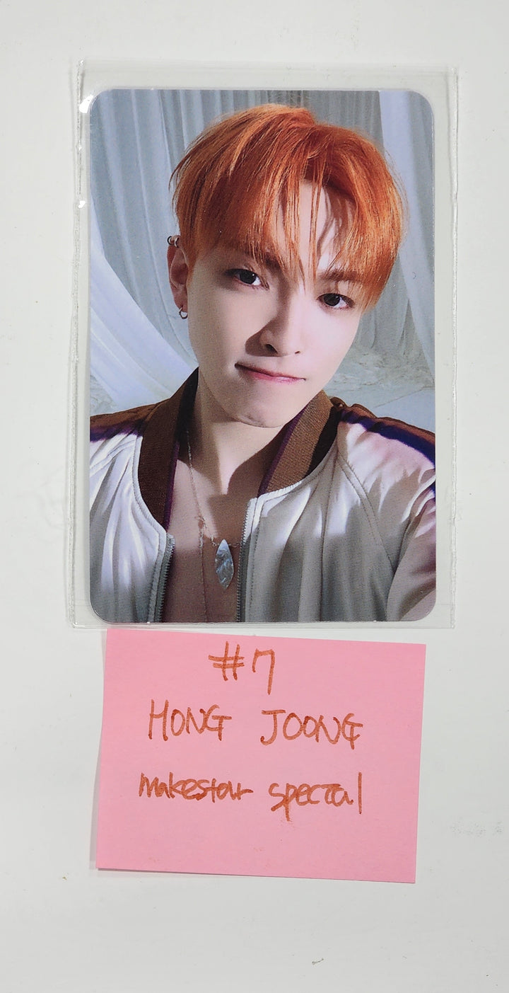 Ateez "GOLDEN HOUR : Part.1" - MakeStar Lucky Draw Event Special Photocard (Poca Album Ver.) [24.06.03] - HALLYUSUPERSTORE