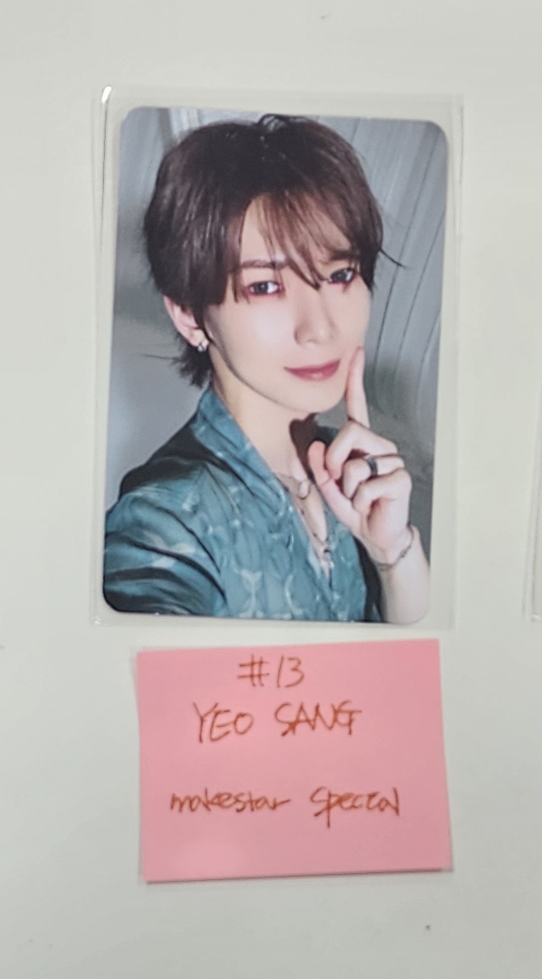 Ateez "GOLDEN HOUR : Part.1" - MakeStar Lucky Draw Event Special Photocard (Poca Album Ver.) [24.06.03] - HALLYUSUPERSTORE