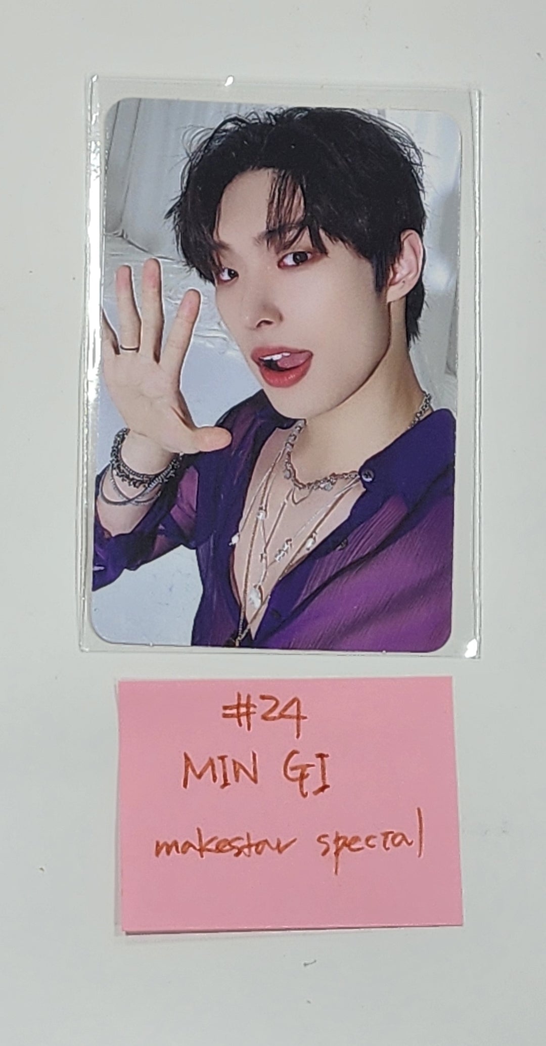 Ateez "GOLDEN HOUR : Part.1" - MakeStar Lucky Draw Event Special Photocard (Poca Album Ver.) [24.06.03] - HALLYUSUPERSTORE