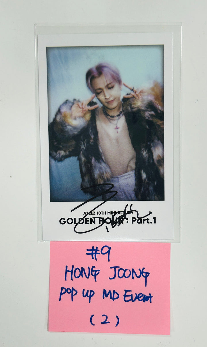 Ateez - [GOLDEN HOUR : Part.1] Pop-Up Exhibition &amp; Store SoundWave MD Event Photocard [Restocked 6/11] [24.06.03] - HALLYUSUPERSTORE