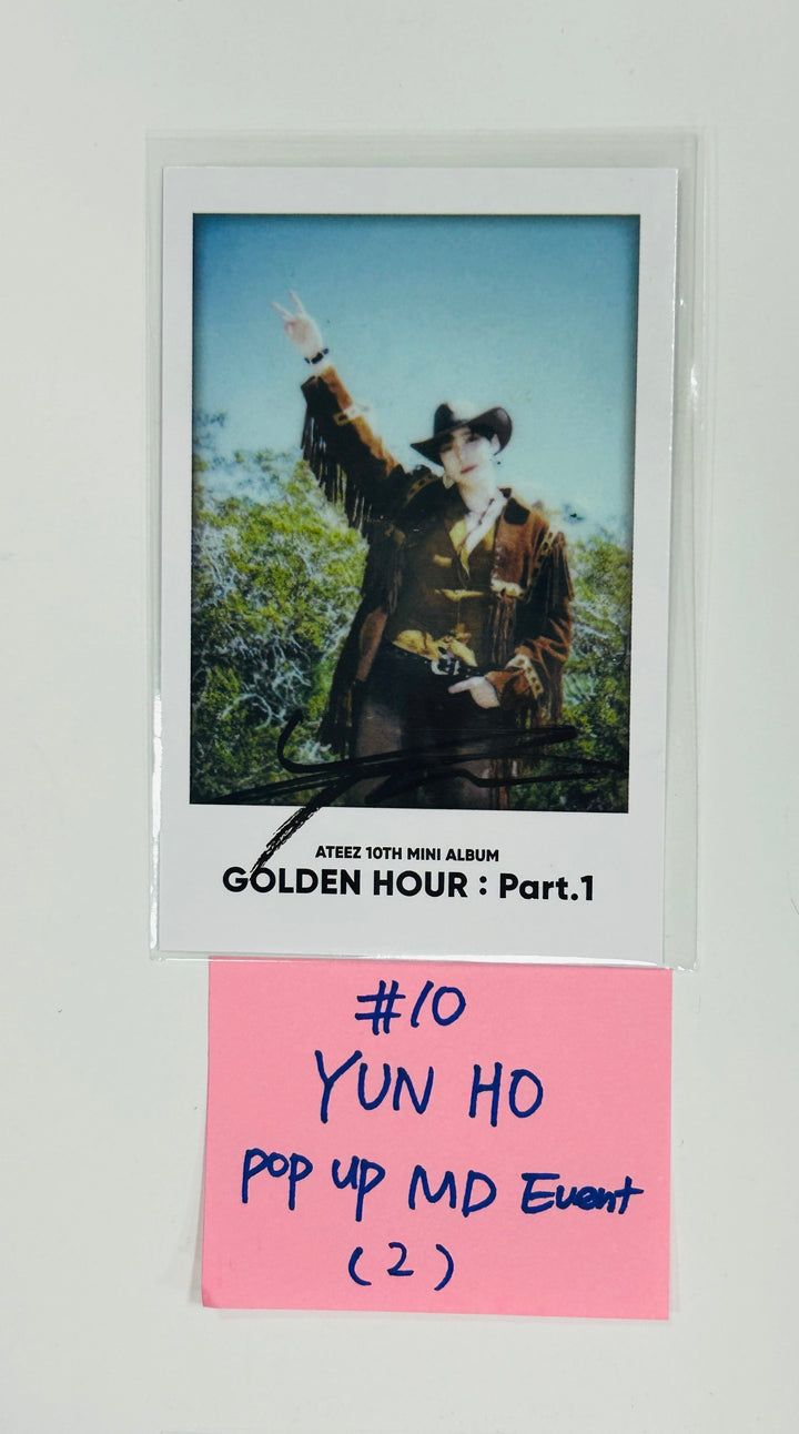 Ateez - [GOLDEN HOUR : Part.1] Pop-Up Exhibition &amp; Store SoundWave MD Event Photocard [Restocked 6/11] [24.06.03] - HALLYUSUPERSTORE