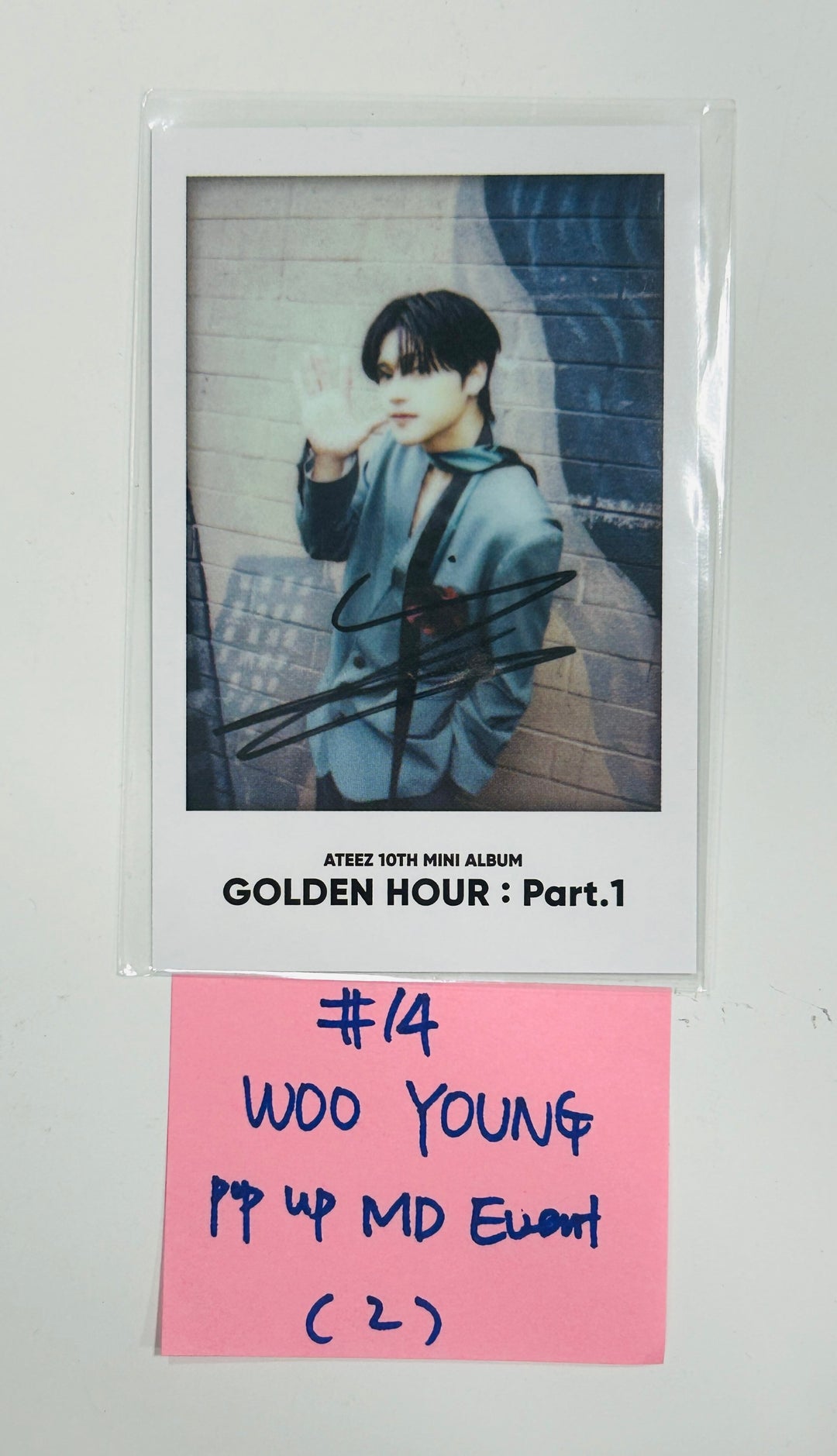 Ateez - [GOLDEN HOUR : Part.1] Pop-Up Exhibition &amp; Store SoundWave MD Event Photocard [Restocked 6/11] [24.06.03] - HALLYUSUPERSTORE