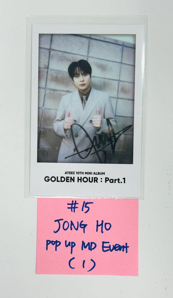 Ateez - [GOLDEN HOUR : Part.1] Pop-Up Exhibition &amp; Store SoundWave MD Event Photocard [Restocked 6/11] [24.06.03] - HALLYUSUPERSTORE