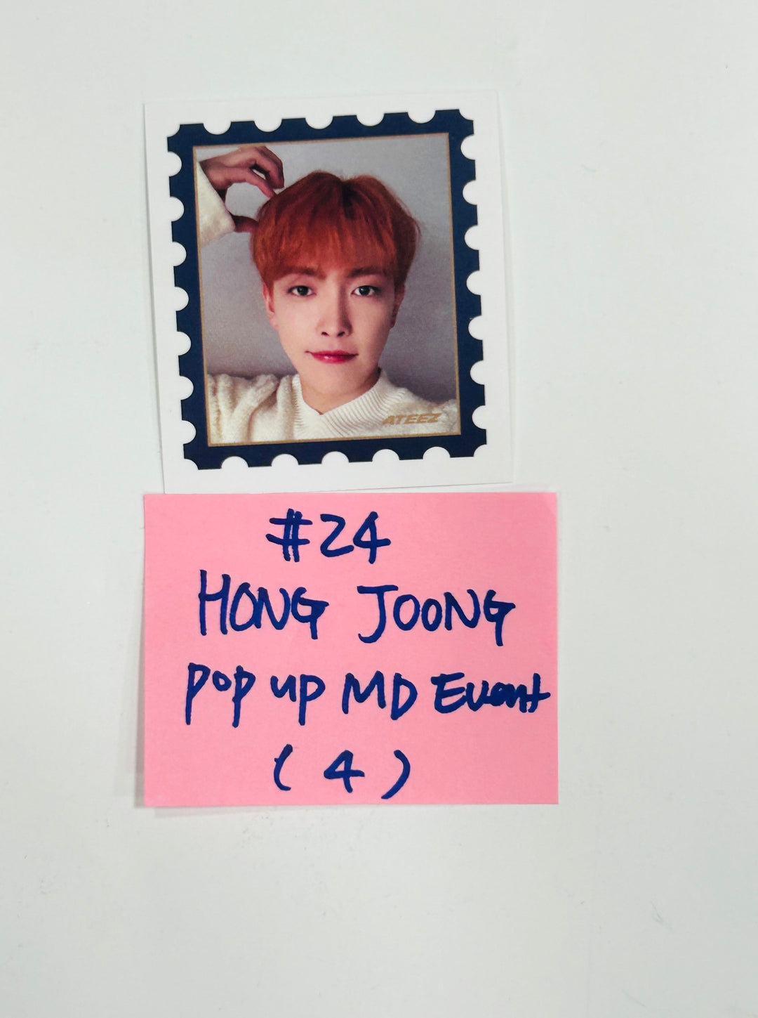 Ateez - [GOLDEN HOUR : Part.1] Pop-Up Exhibition &amp; Store SoundWave MD Event Photocard [Restocked 6/11] [24.06.03] - HALLYUSUPERSTORE