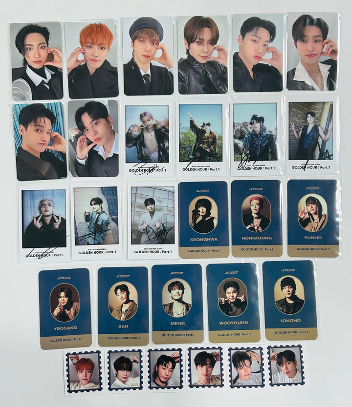 Ateez - [GOLDEN HOUR : Part.1] Pop-Up Exhibition &amp; Store SoundWave MD Event Photocard [Restocked 6/11] [24.06.03] - HALLYUSUPERSTORE
