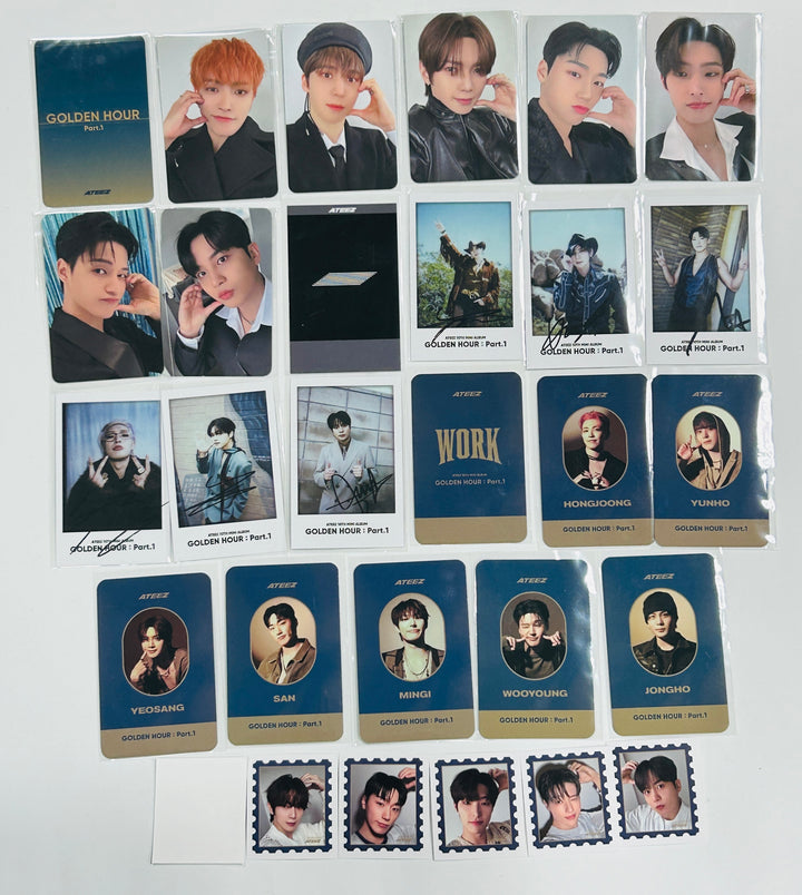 Ateez - [GOLDEN HOUR : Part.1] Pop-Up Exhibition &amp; Store SoundWave MD Event Photocard [Restocked 6/11] [24.06.03] - HALLYUSUPERSTORE