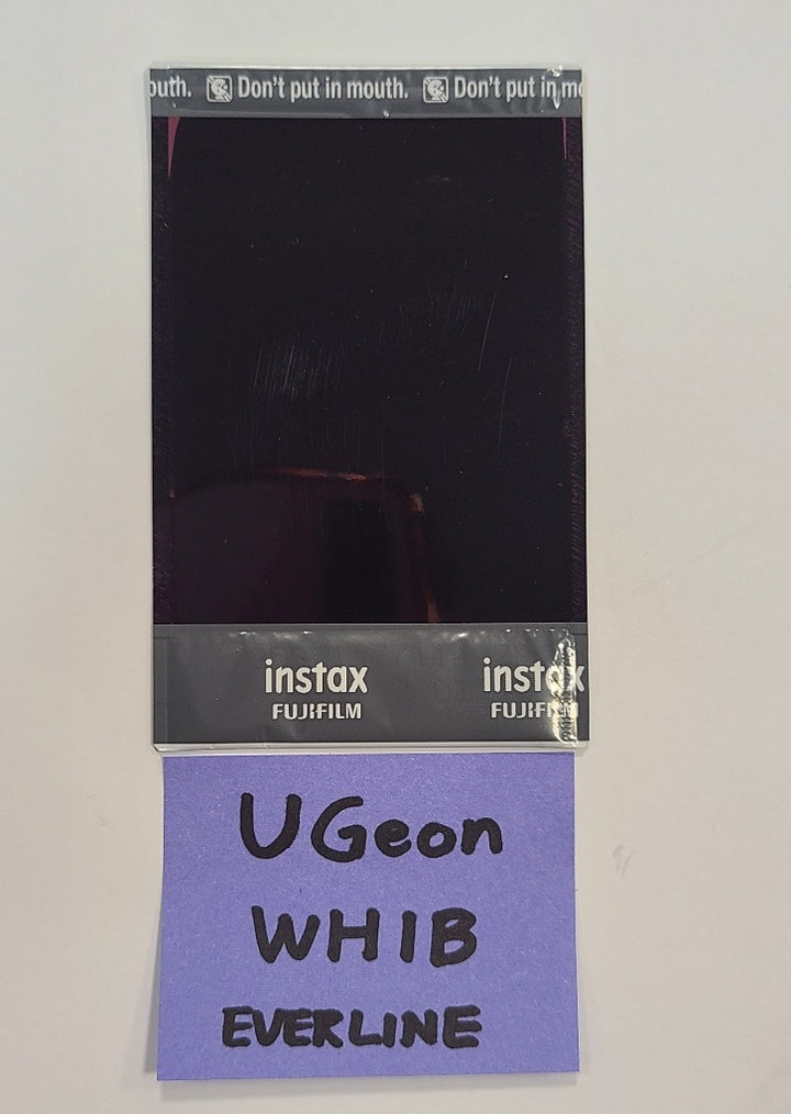 UGeon (Of WHIB) "ETERNAL YOUTH : KICK IT" - Hand Autographed(Signed) Polaroid  [24.06.04] - HALLYUSUPERSTORE