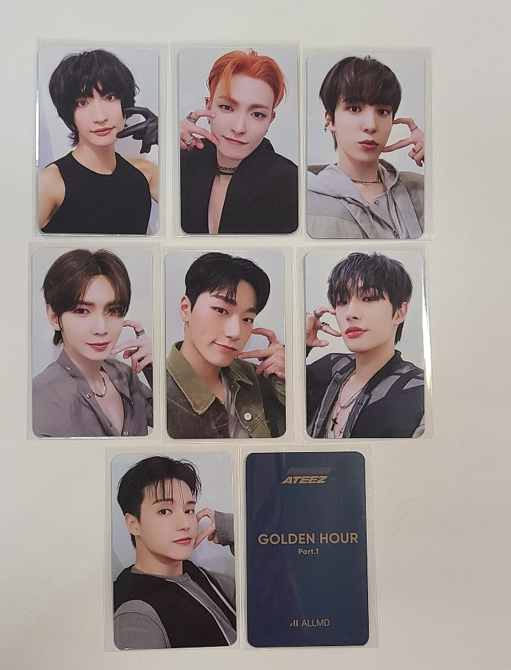 Ateez "GOLDEN HOUR : Part.1" - ALLMD Pre-Order Benefit Photocard [24.6.4] - HALLYUSUPERSTORE
