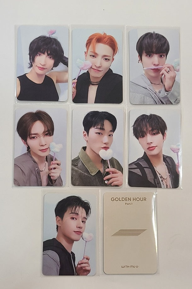 Ateez "GOLDEN HOUR : Part.1" - Withmuu Pre-Order Benefit Photocard [24.6.4] - HALLYUSUPERSTORE