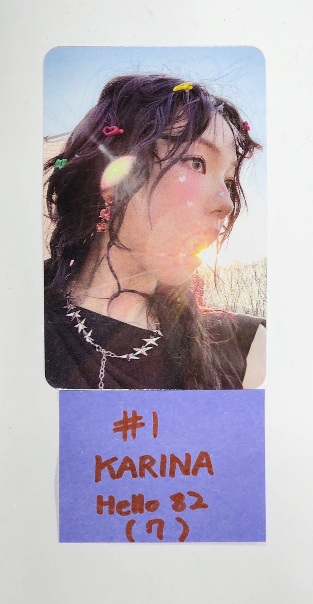 Aespa "Armageddon : The Mystery Circle" - Hello Live Pre-Order Benefit Photocard (My Power Ver.) [24.6.4] - HALLYUSUPERSTORE