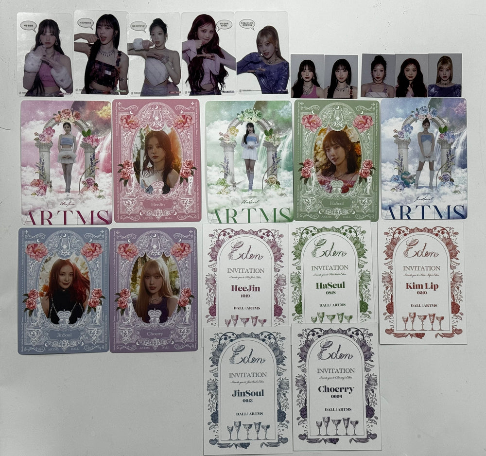 Artms "DALL" - Official Postcard(Clear Photocard, I.D Picture, Postcard) [24.06.04] - HALLYUSUPERSTORE
