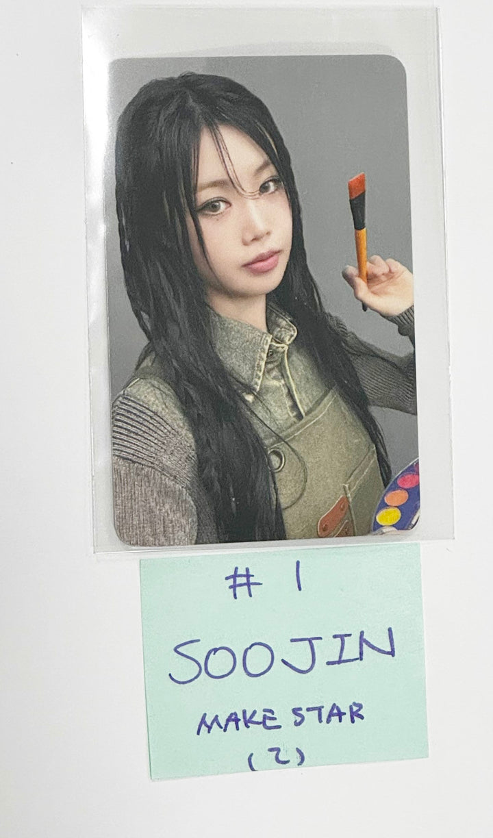 Soojin "RIZZ" - Makestar Fansign Event Photocard Round 3 [24.6.5] - HALLYUSUPERSTORE