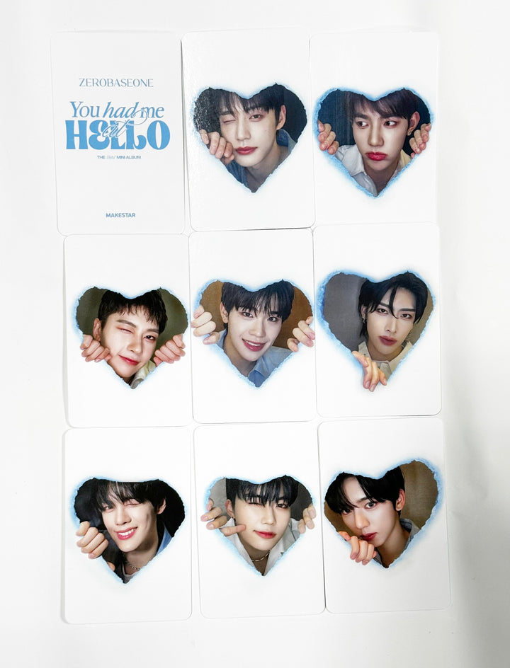 ZEROBASEONE(ZB1) "You had me at HELLO" - Makestar Fansign Event Photocard [Poca Ver.] [24.6.05] - HALLYUSUPERSTORE