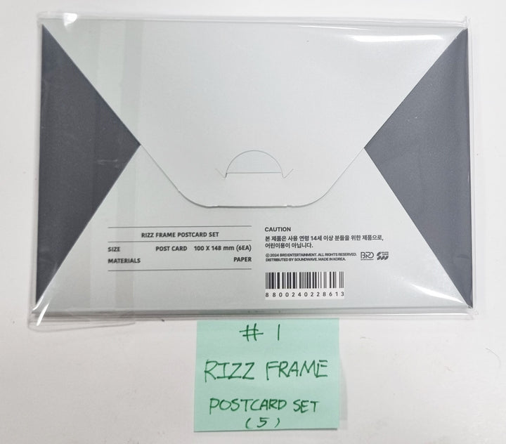 Soojin "RIZZ" - Official MD [PostcardSet ,Tincase Photo Set, Keyring, Bracelet, Scrunchie Set] [24.6.5] - HALLYUSUPERSTORE